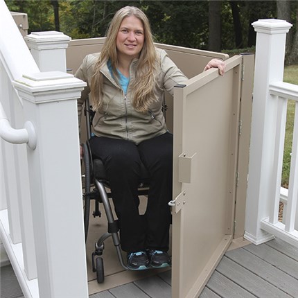 Poway Vertical Platform Wheelchair Chair Elevator