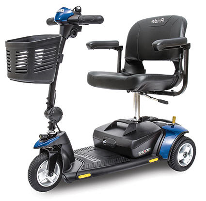 Electropedic 3 wheel scooter gogo pride mobility senior cart